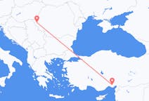 Flyreiser fra Adana, Tyrkia til Timișoara, Romania