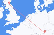 Flyreiser fra Edinburgh, til Salzburg