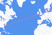Flights from Charleston to Copenhagen