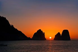 De Sorrento: Capri à noite