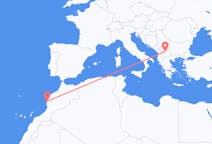 Flyrejser fra Essaouira til Skopje