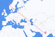 Flights from Nagpur, India to Ålesund, Norway