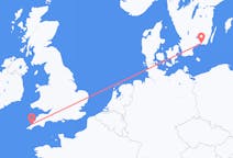 Fly fra Ronneby til Newquay