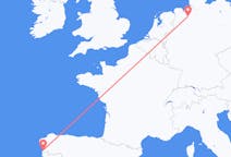 Flyreiser fra Vigo, Spania til Bremen, Tyskland