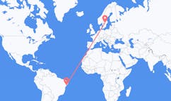 Flights from Aracaju, Brazil to Örebro, Sweden