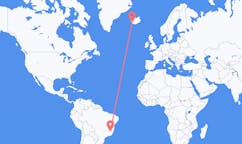 브라질 이파칭가발 아이슬란드 레이캬비크행 항공편