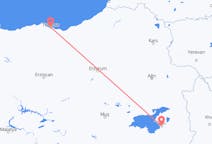 Flyrejser fra Trabzon, Tyrkiet til Van, Tyrkiet