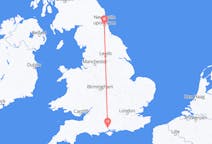 Flights from Newcastle upon Tyne, England to Southampton, England