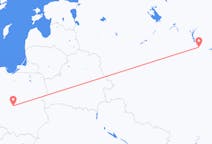 Vols depuis la ville de Nijni Novgorod vers la ville de Łódź
