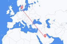 Flights from Riyadh to Copenhagen
