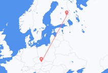 Flights from Joensuu, Finland to Brno, Czechia