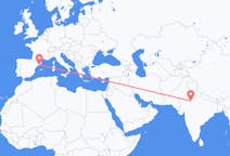 Flights from Jaipur, India to Barcelona, Spain