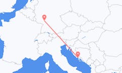 Loty z miasta Mannheim do miasta Split