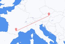 Flyg från Castres till Vienna