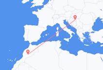 Flights from Ouarzazate, Morocco to Osijek, Croatia