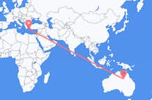 Flyrejser fra Mount Isa til Santorini