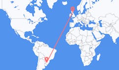 Flyg från Santa Maria, Kap Verde, Brasilien till Edinburgh, Skottland