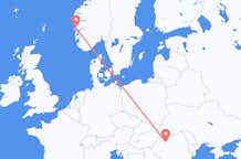 Flyrejser fra Cluj Napoca til Bergen