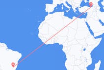 Flights from Belo Horizonte, Brazil to Trabzon, Turkey