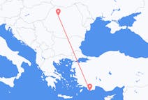 出发地 希腊出发地 卡斯泰洛里佐目的地 罗马尼亚克卢日纳波卡的航班