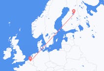 Flug frá Brussel til Kajaani