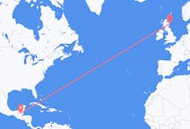 Flyreiser fra Flores, Guatemala til Aberdeen, Skottland