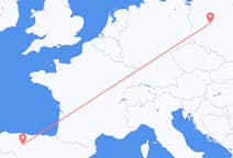 Flyg från León till Poznań