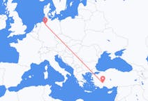 Flights from Isparta, Turkey to Bremen, Germany