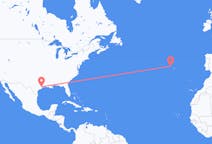 Flyg från Houston, Minnesota till Terceira