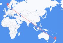 Рейсы из Окленда, Новая Зеландия в Сандане, Норвегия