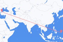 Flyreiser fra Koror, Palau til Istanbul, Tyrkia