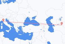 Flyg från Urgentj, Uzbekistan till Pisa, Italien