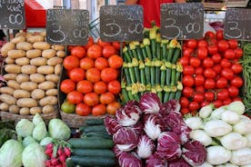 Yksityinen markkinakierros, lounas tai illallinen ja ruoanlaittodemo Cava de' Tirrenissä