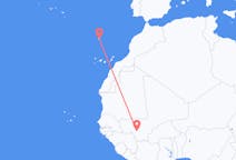 Flyrejser fra Bamako, Mali til Funchal, Portugal