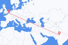 Flyreiser fra Jaipur, til Ostend