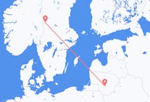 Flights from Kaunas, Lithuania to Rörbäcksnäs, Sweden