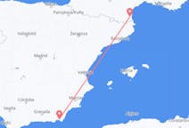 Vols depuis la ville d'Almería vers la ville de Perpignan