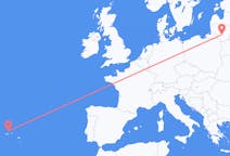 Flights from Kaunas, Lithuania to Graciosa, Portugal