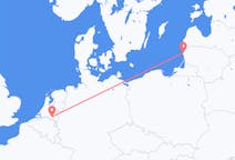 Loty z Połąga, Litwa do Eindhoven, Holandia