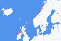 Flights from Mosjøen, Norway to Donegal, Ireland