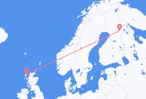 Flyg från Stornoway till Kuusamo