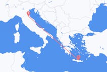 Flights from Forli, Italy to Heraklion, Greece