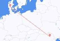 Flights from Iași to Billund