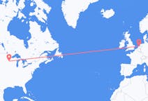 Vluchten van Minneapolis, Verenigde Staten naar Amsterdam, Nederland