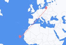 Flights from Praia, Cape Verde to Szymany, Szczytno County, Poland