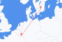 Flyg från Luxemburg, Luxemburg till Växjö, Sverige
