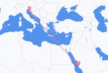 Flyrejser fra Jeddah til Pula