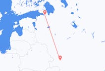 Fly fra Brjansk til Sankt Petersborg