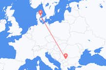 Flyreiser fra Aarhus, Danmark til byen Niš, Serbia