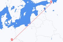 Vols depuis la ville de Saint-Pétersbourg vers la ville de Carlsbad